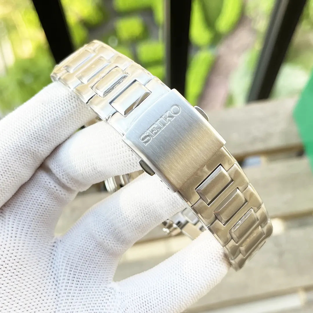 Seiko Automatic White Dial - Hình 2
