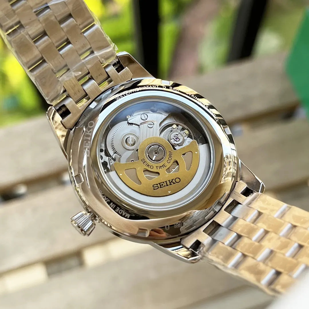 Seiko Silver Dial Automatic - Hình 5