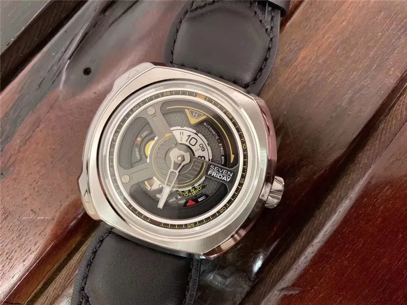 SevenFriday M2/02 Gunmetal - Hình 8