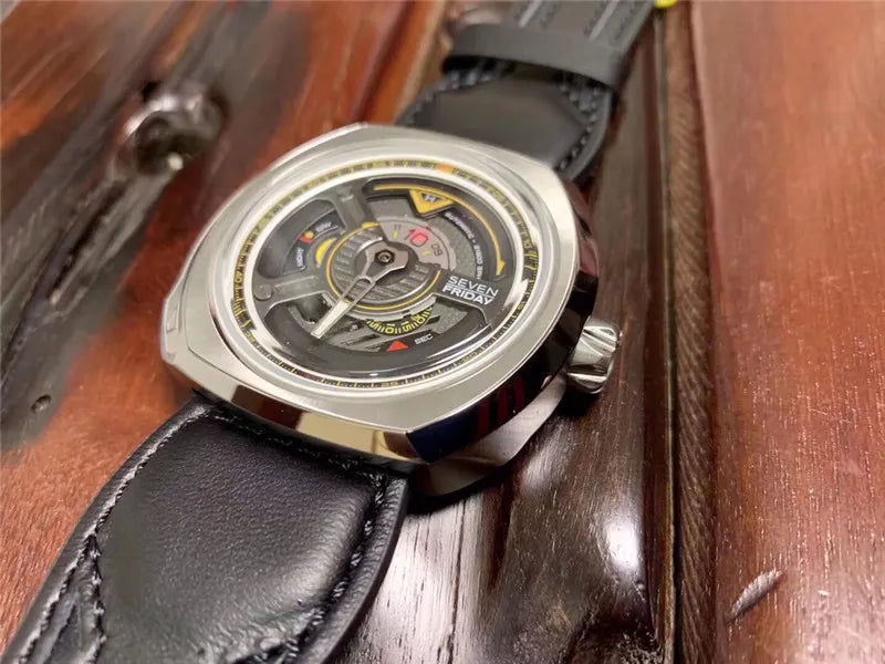 SevenFriday M2/02 Gunmetal - Hình 6