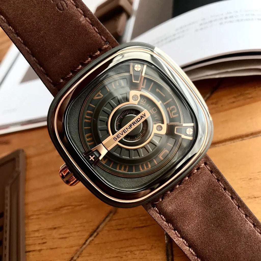 SevenFriday Black Rose Gold - Hình 6