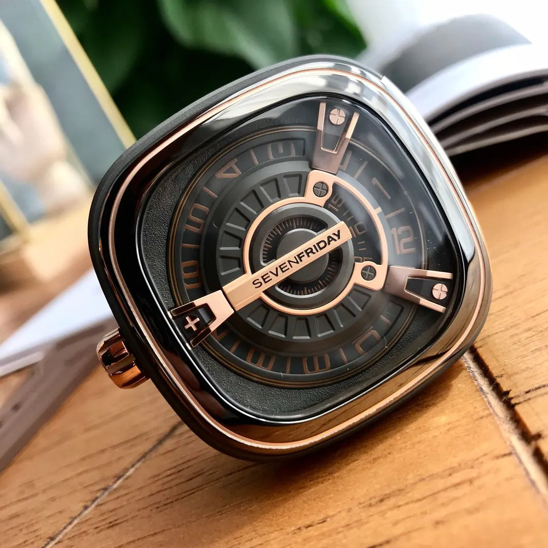 SevenFriday Black Rose Gold