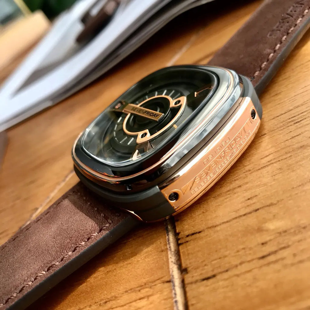 SevenFriday Black Rose Gold - Hình 4