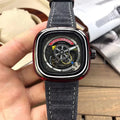SevenFriday Denim Strap Watch
