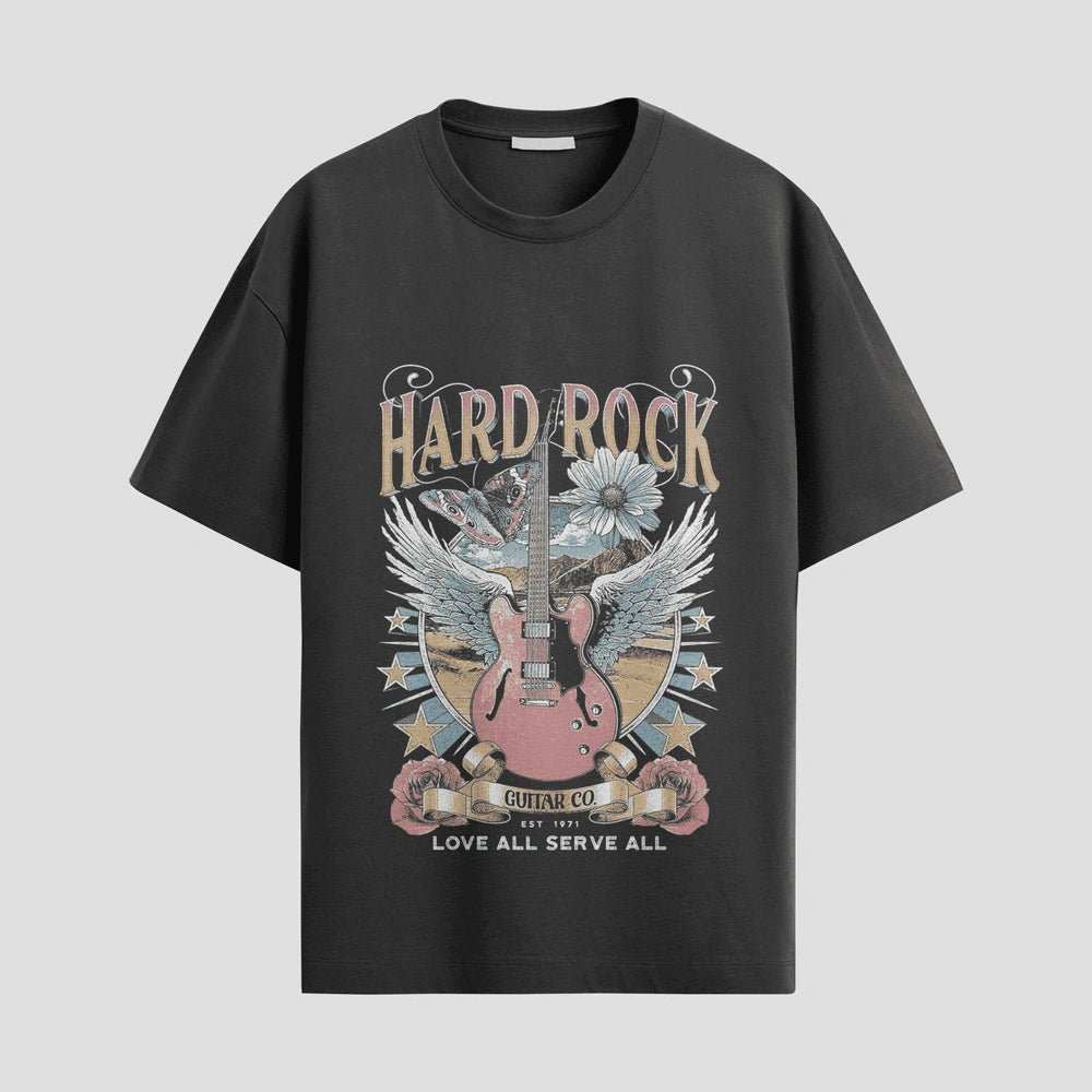 Stardust Hard Rock Oversized Tee - Urban Theory Co