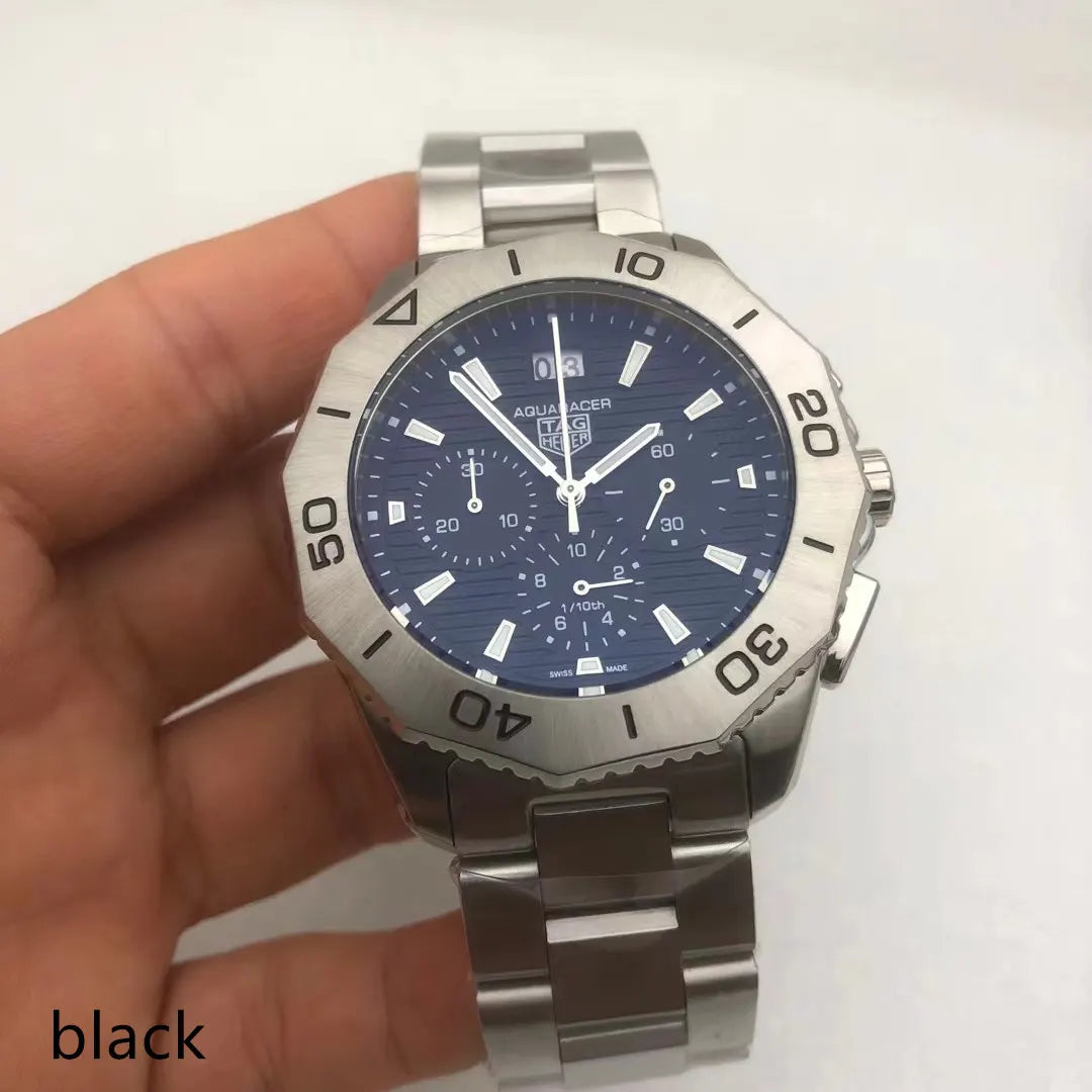 aquaracer Tag Heuer Blue Chronograph - Hình 2