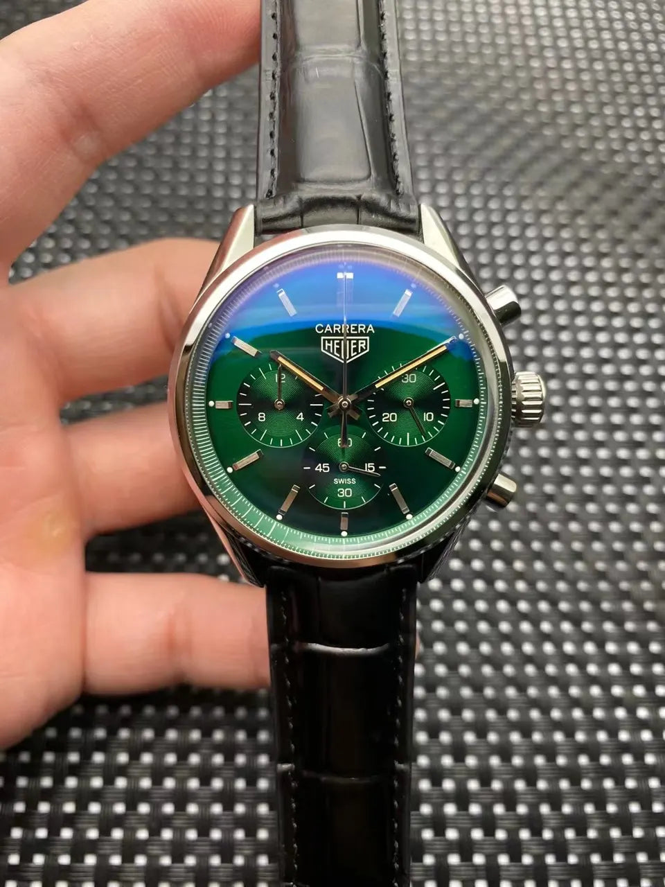 Tag Heuer Green Dial carrera - Hình 3
