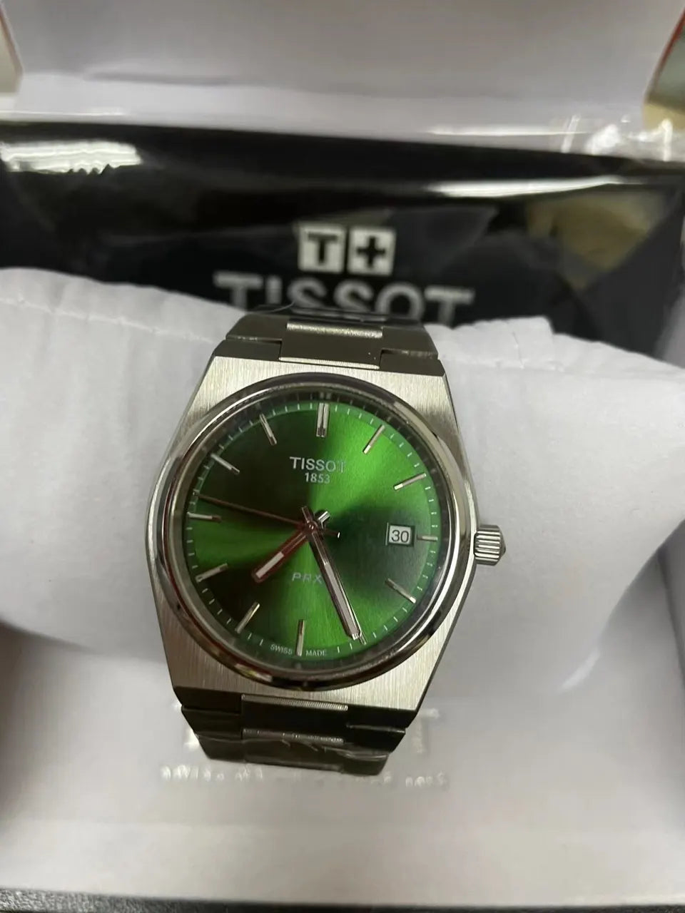 Tissot PRX Green Dial - Hình 2