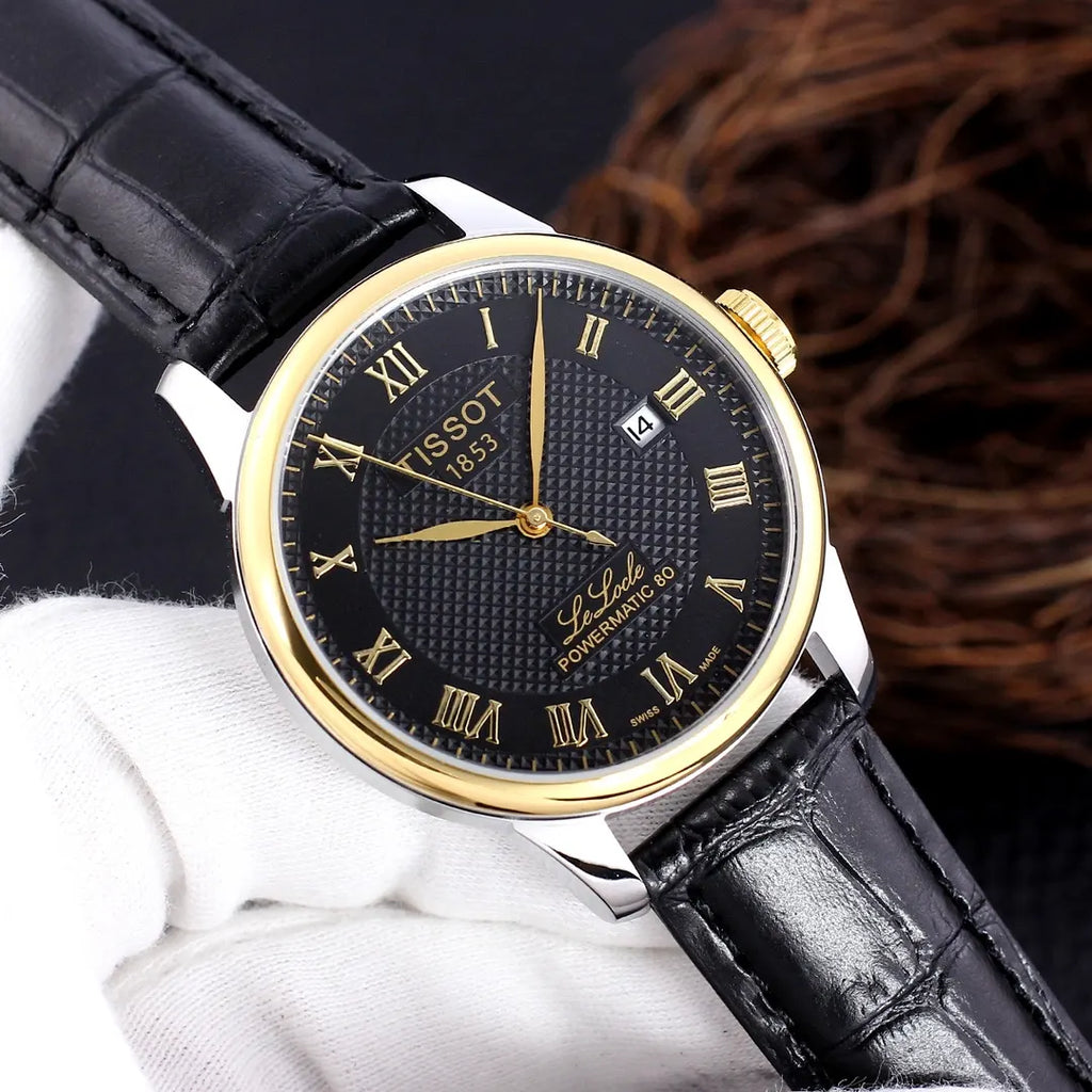 Tissot Le Locle Brown Leather - Hình 2