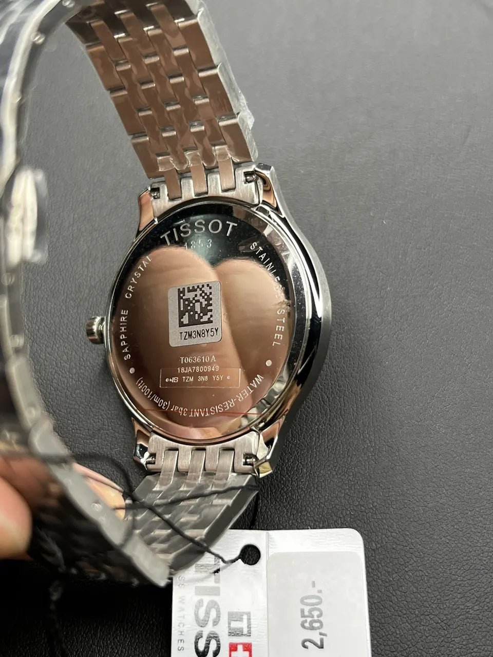 Tissot Silver Dial Steel - Hình 4