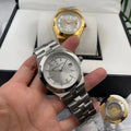 overseas stainless Vacheron Constantin Silver Dial