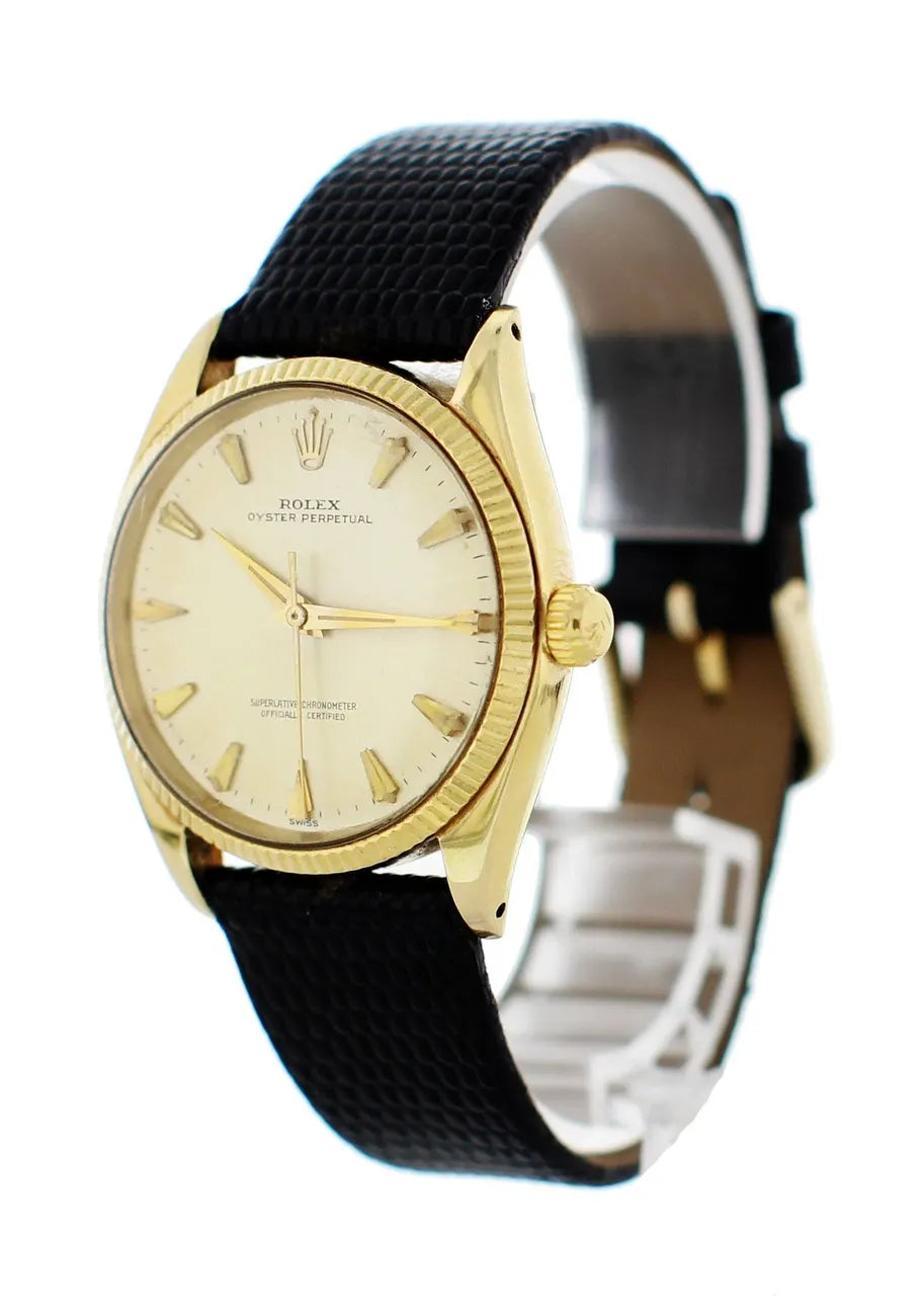 Rolex Gold Black Fabric - Hình 5